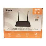 مودم روتر 2 آنتن دی لینک D-Link DSL-224 New N300 VDSL2 / ADSL2 plus