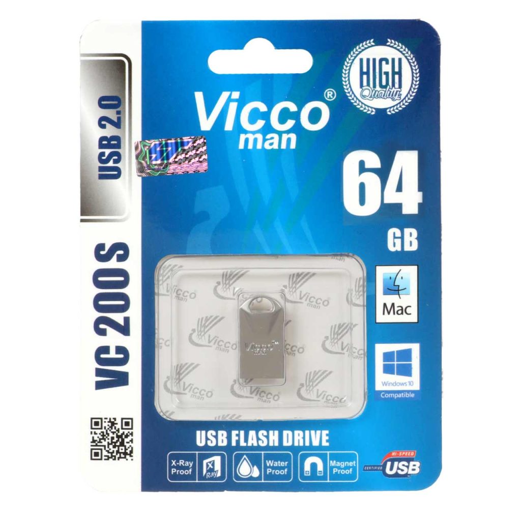 فلش مموی ویکومن Vicco VC200 ظرفیت 64 گیگابایت
