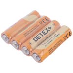 باتری قلمی دیتکس Detex+ Zinc Carbon 1.5V AA چهار عددی